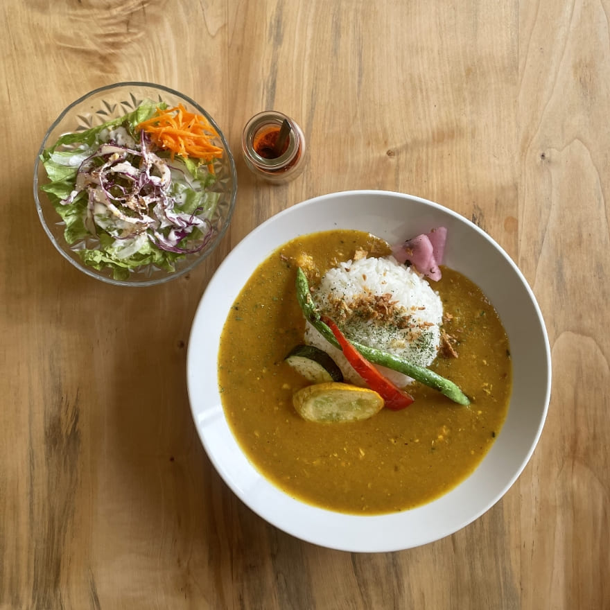 季節野菜の薬膳カレー